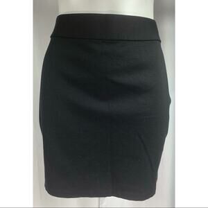 INC International Concepts Skirt Black Pencil Mini